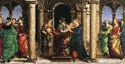 RAFFAELLO Sanzio, The presentation in the temple